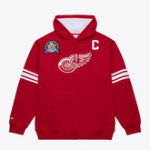 Steve Yzerman Detroit Red Wings Mitchell & Ness 1997 Name & Number Premium Pullover Hoodie - Scarlet - NHL