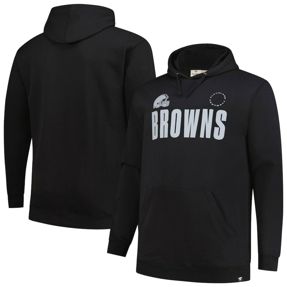 Cleveland Browns Big & Tall Chip Shot Hoodie Black | Fanatics