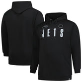 New York Jets Big & Tall Chip Shot Hoodie Black | Fanatics
