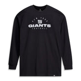 New York Giants Big & Tall Coverage Scheme Long Sleeve T-Shirt Black | Fanatics