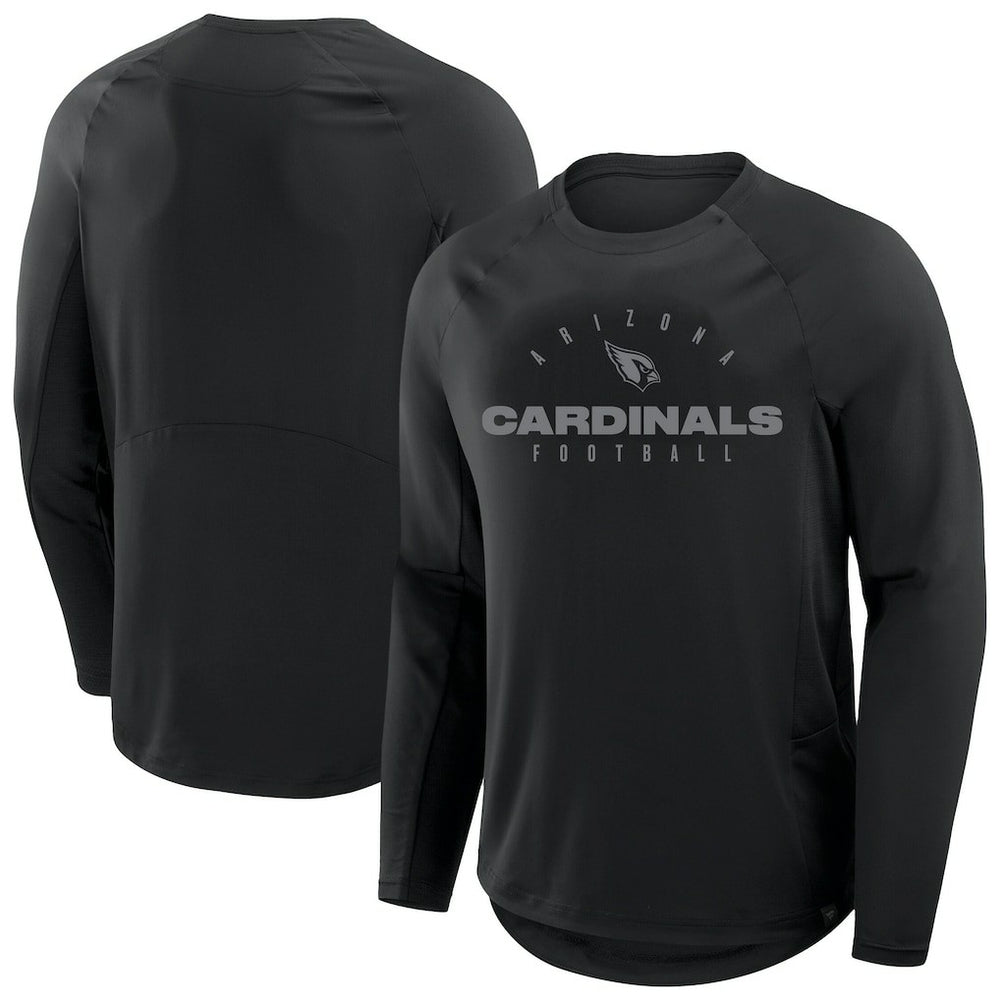 Arizona Cardinals Big & Tall Coverage Scheme Long Sleeve T-Shirt Black | Fanatics