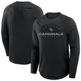 Arizona Cardinals Big & Tall Coverage Scheme Long Sleeve T-Shirt Black | Fanatics