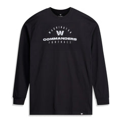 Washington Commanders Big & Tall Coverage Scheme Long Sleeve T-Shirt Black | Fanatics