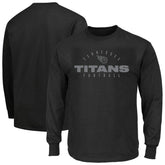 Tennessee Titans Big & Tall Coverage Scheme Long Sleeve T-Shirt Black | Fanatics