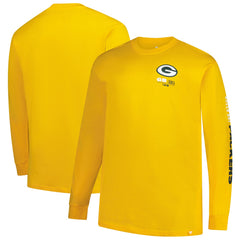Green Bay Packers Big & Tall Clock Management Legacy Long Sleeve T-Shirt Gold | Fanatics