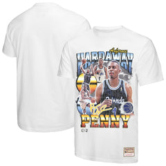 Penny Hardaway Orlando Magic Hardwood Classics Commemorative Player Collage T-Shirt White - NBA