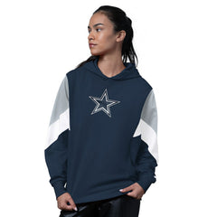 Dallas Cowboys Starter Women's Scrimmage Hoodie Navy | NFL