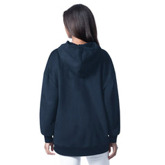 Dallas Cowboys G-III 4Her by Carl Banks Women's Best Hitter Oversized Tunic Pullover Hoodie Navy | NFL