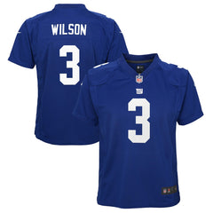 Russell Wilson New York Giants Youth Game Jersey Royal | Nike for Sale