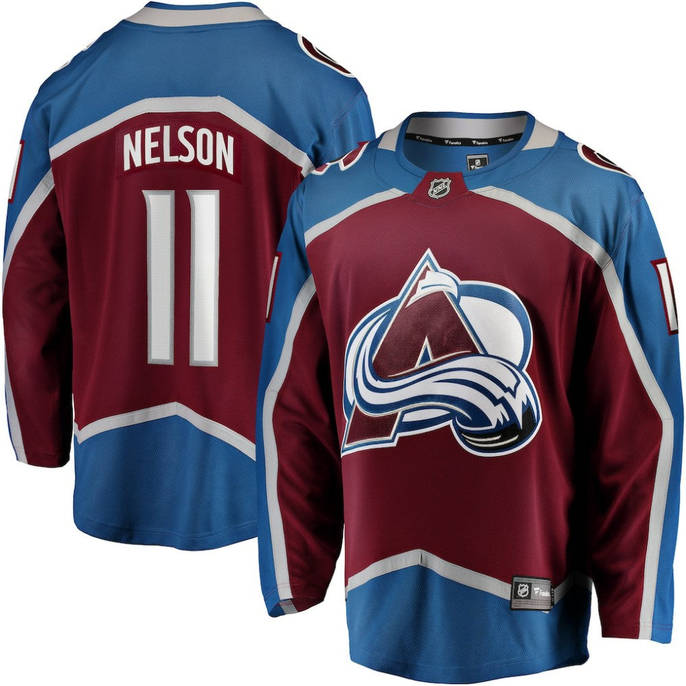 Brock Nelson Colorado Avalanche Fanatics Home Breakaway Jersey - Burgundy - NHL