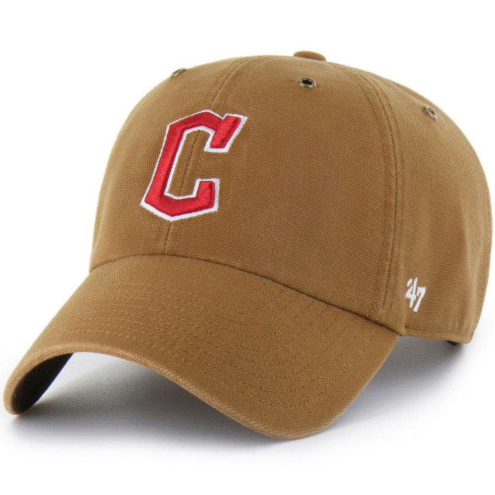 Cleveland Guardians Carhartt x '47 Clean Up Adjustable Hat - MLB
