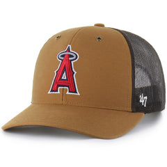 Los Angeles Angels Carhartt x '47 Trucker Adjustable Hat - MLB