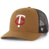 Minnesota Twins Carhartt x '47 Trucker Adjustable Hat - MLB