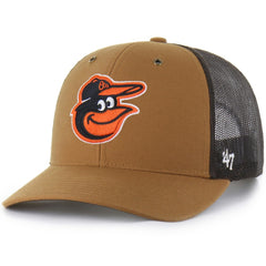 Baltimore Orioles Carhartt x '47 Trucker Adjustable Hat - MLB