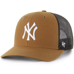 New York Yankees Carhartt x '47 Trucker Adjustable Hat - MLB
