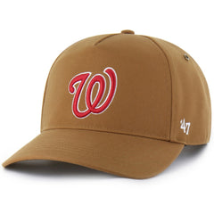 Washington Nationals Carhartt x '47 Hitch Adjustable Hat - MLB