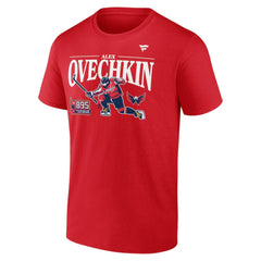 Alexander Ovechkin Washington Capitals Fanatics NHL All-Time Leading Goal Scorer GR8 Celebration T-Shirt - Athletic Red - NHL