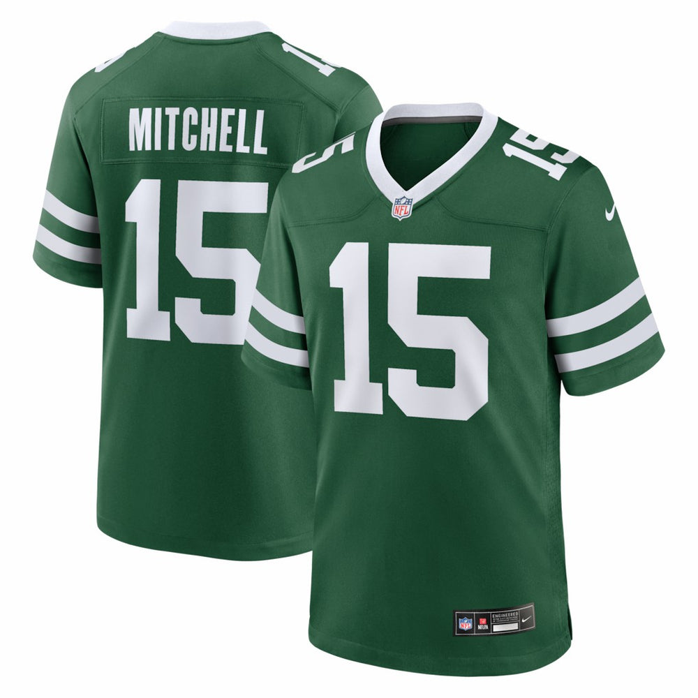 Adonai Mitchell New York Jets Team Game Jersey Legacy Green | Nike for Sale