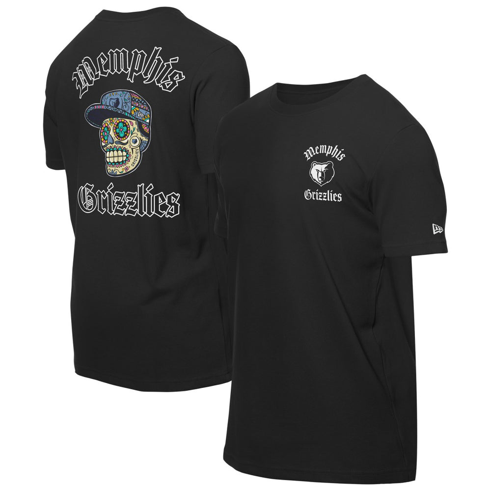 Memphis Grizzlies Sugar Skulls T-Shirt Black - NBA