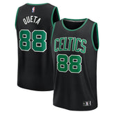 Neemias Queta Boston Celtics Fast Break Replica Player Jersey Statement Edition Black - NBA