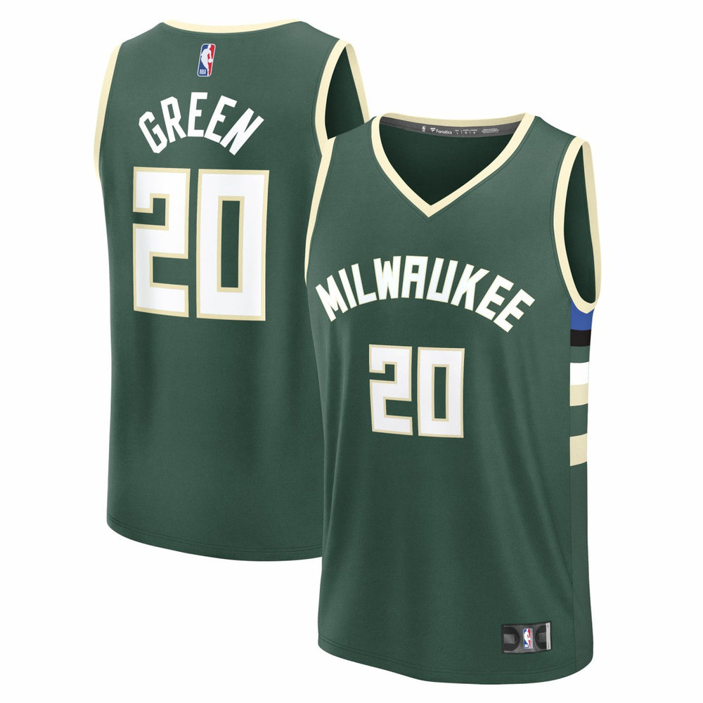 A.J. Green Milwaukee Bucks Fast Break Replica Player Jersey Icon Edition Hunter Green - NBA
