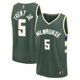 Gary Trent Jr. Milwaukee Bucks Fast Break Replica Player Jersey Icon Edition Hunter Green - NBA