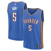 Luguentz Dort Oklahoma City Thunder Fast Break Replica Player Jersey Icon Edition Blue - NBA