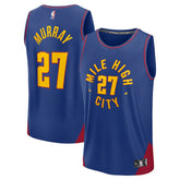 Jamal Murray Denver Nuggets Fast Break Replica Player Jersey Statement Editi- Blue - NBA