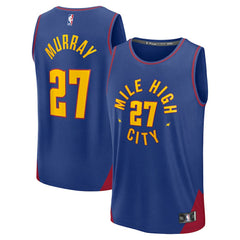 Jamal Murray Denver Nuggets Fast Break Replica Player Jersey Statement Editi- Blue - NBA