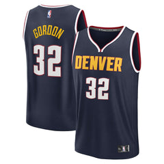 Aaron Gordon Denver Nuggets Fast Break Replica Player Jersey Icon Editi- Navy - NBA