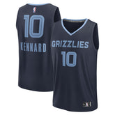 Luke Kennard Memphis Grizzlies Fast Break Replica Player Jersey Icon Edition Navy - NBA