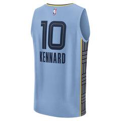 Luke Kennard Memphis Grizzlies Fast Break Replica Player Jersey Statement Edition Light Blue - NBA