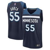Luka Garza Minnesota Timberwolves Fast Break Replica Player Jersey Icon Edition Navy - NBA