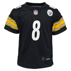Aaron Rodgers Pittsburgh Steelers Youth Game Jersey Black | Nike for Sale
