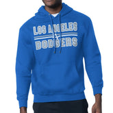 Los Angeles Dodgers Starter Team Mesh Print Graphic Pullover Hoodie - MLB