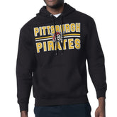 Pittsburgh Pirates Starter Team Mesh Print Graphic Pullover Hoodie - MLB