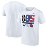 Alexander Ovechkin Washington Capitals NHL All-Time Leading Goal Scorer 895 T-Shirt - White - NHL