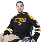 Pittsburgh Penguins G-III Sports by Carl Banks Adaptive Wear Lord Stanley Hooded Long Sleeve Sweatshirt - Black - NHL