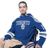 Toronto Maple Leafs G-III Sports by Carl Banks Adaptive Wear Lord Stanley Hooded Long Sleeve Sweatshirt - Royal - NHL
