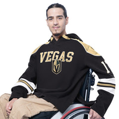 Vegas Golden Knights G-III Sports by Carl Banks Adaptive Wear Lord Stanley Hooded Long Sleeve Sweatshirt - Black - NHL