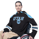 Utah Mammoth G-III Sports by Carl Banks Adaptive Wear Lord Stanley Hooded Long Sleeve Sweatshirt - Black - NHL
