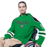 Dallas Stars G-III Sports by Carl Banks Adaptive Wear Lord Stanley Hooded Long Sleeve Sweatshirt - Green - NHL