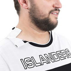 New York Islanders G-III Sports by Carl Banks Adaptive Wear Outlast Durene Long-Sleeve T-Shirt - Black - NHL