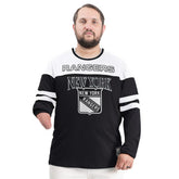 New York Rangers G-III Sports by Carl Banks Adaptive Wear Outlast Durene Long-Sleeve T-Shirt - Black - NHL