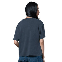 Seattle Kraken Starter Women's Oversized Hall of Fame T-Shirt - Heather Deep Sea Blue - NHL