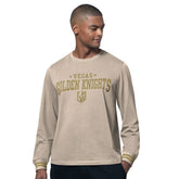 Vegas Golden Knights Starter Field Long Sleeve T-Shirt - Tan - NHL