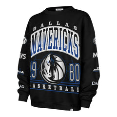 Dallas Mavericks '47 Women's 2025/26 City Edition Go Big Oversized Sweatshirt Black - NBA