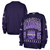 Sacramento Kings '47 Women's 2025/26 City Edition Go Big Oversized Sweatshirt Purple - NBA