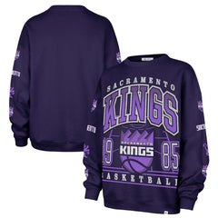 Sacramento Kings '47 Women's 2025/26 City Edition Go Big Oversized Sweatshirt Purple - NBA