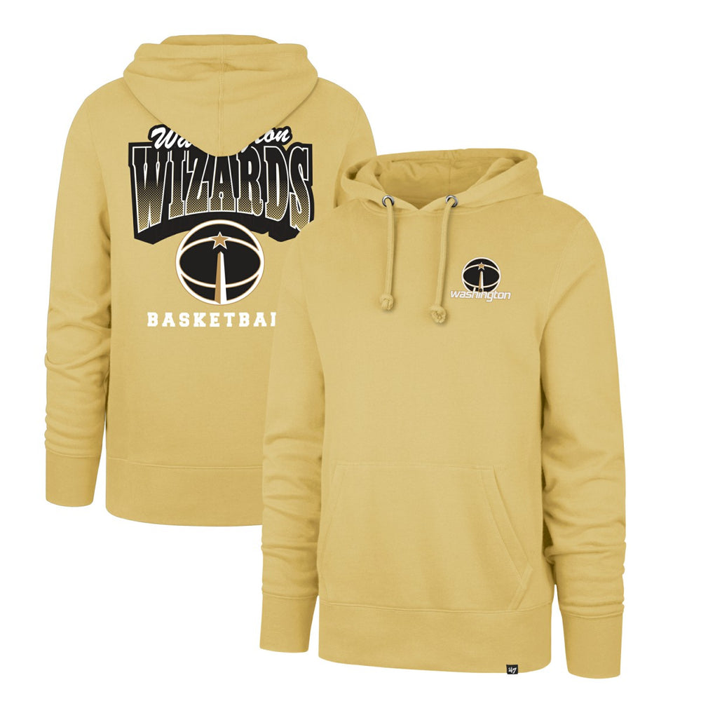 Washington Wizards '47 2025/26 City Edition Jab Step Headline Hoodie Gold - NBA